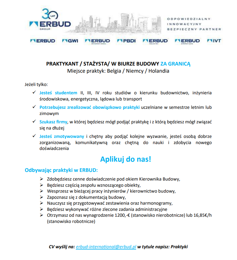 Ważne informacje